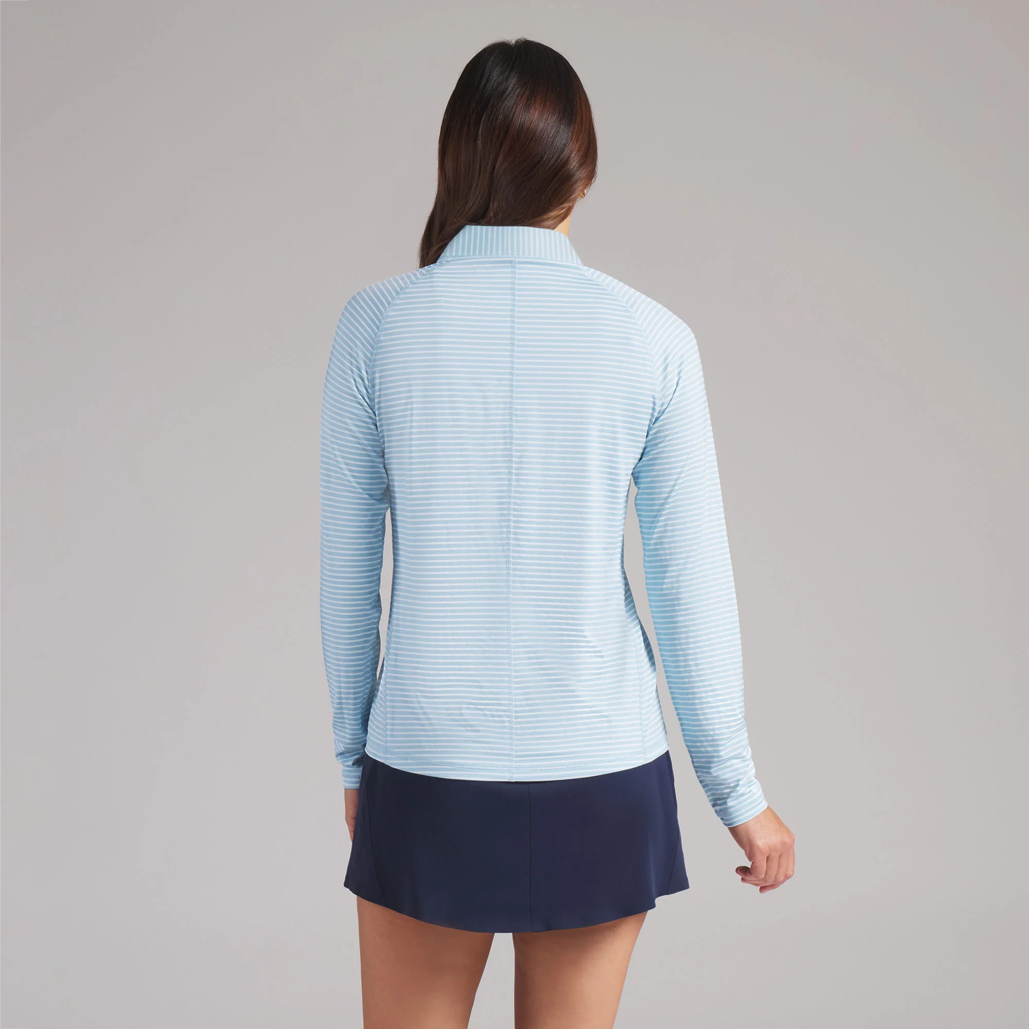 Women's UV Stripe 1/4 Zip Golf Jacket - Image 14