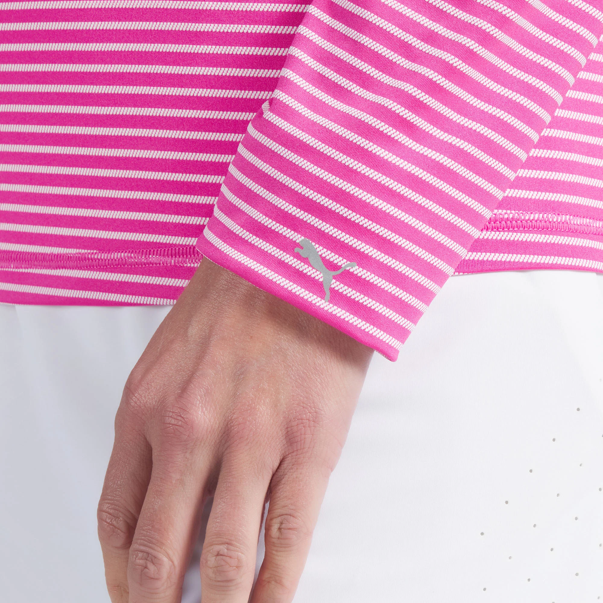 Women's UV Stripe 1/4 Zip Golf Jacket - Image 4