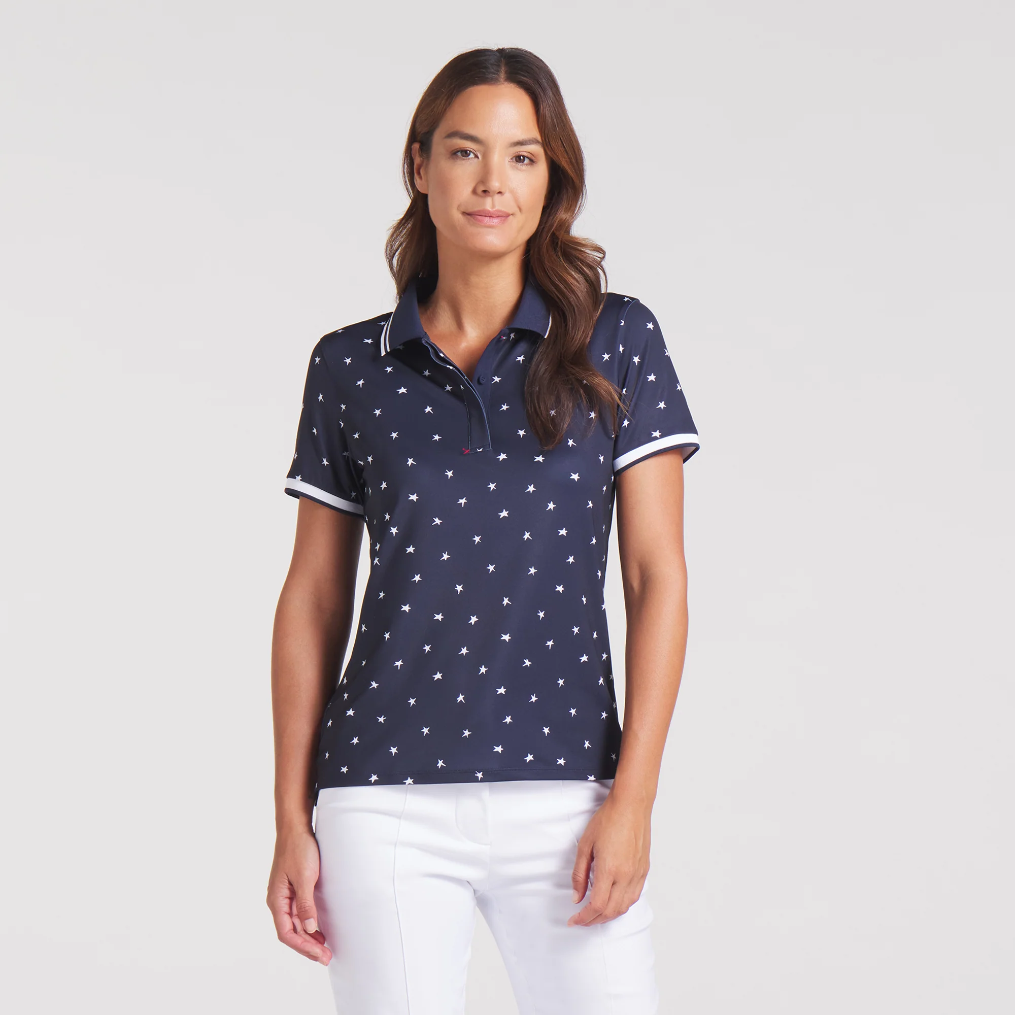 Women's Volition Dancing Stars Golf Polo - Image 7