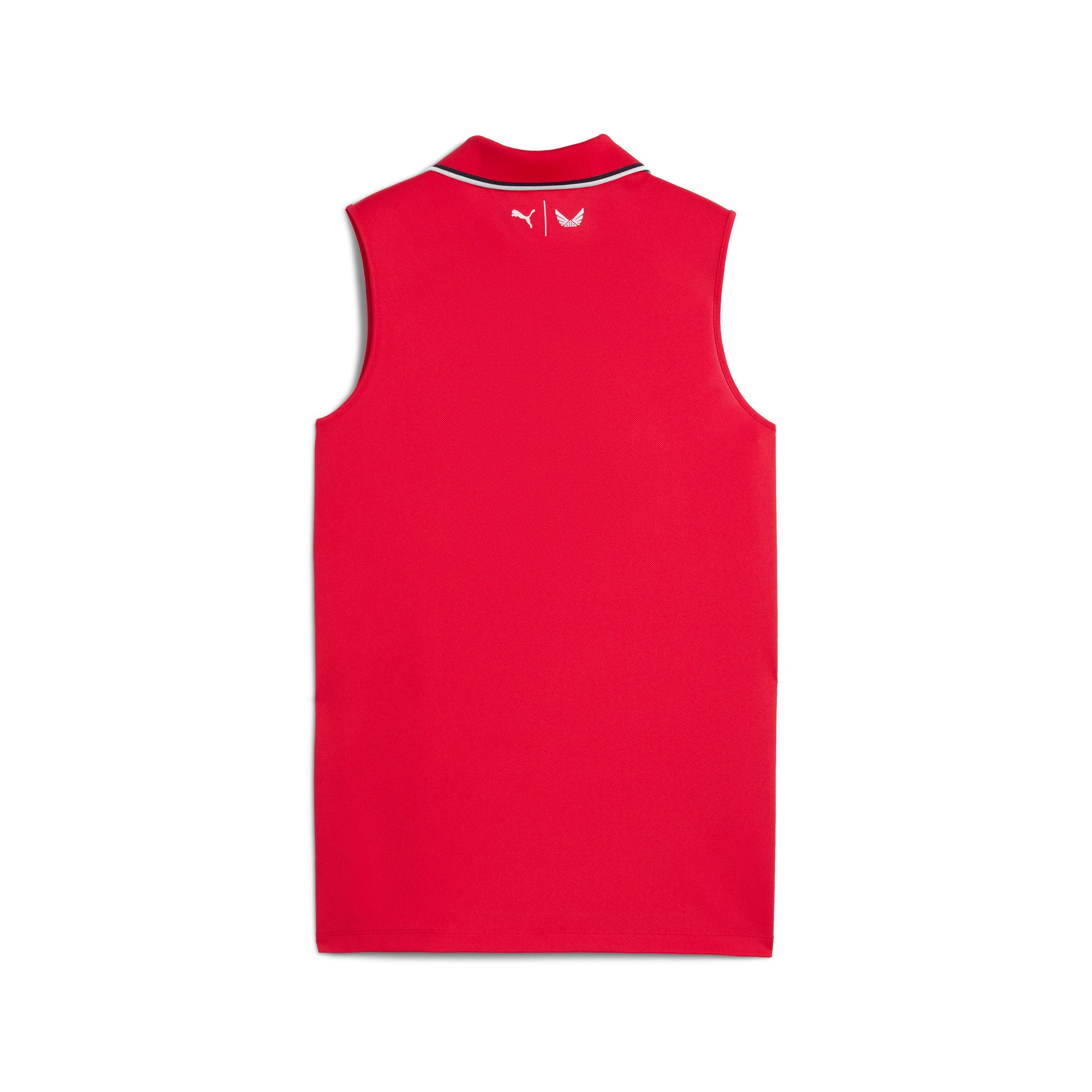 Women's Volition Tipped Sleeveless Golf Polo - Image 6